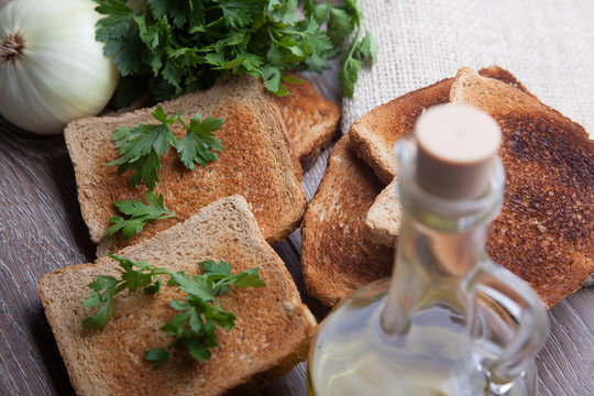 bread with olive oil
