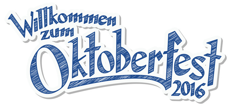 Header with text Oktoberfest 2016