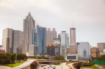 Fotobehang Downtown Atlanta, Georgia © andreykr