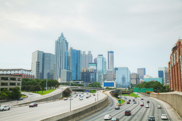 Fototapeta na wymiar Downtown Atlanta, Georgia
