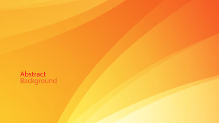 warm and orange color background abstract art vector