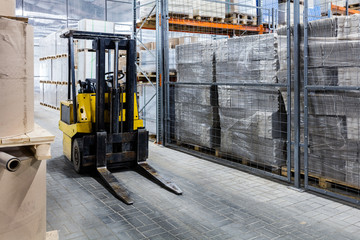 autoloader in a warehouse