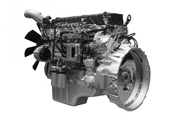 diesel engine closeup