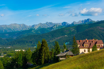 Fototapeta na wymiar Hohe Tatra Zakopane