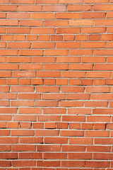 Red brick wall texture background