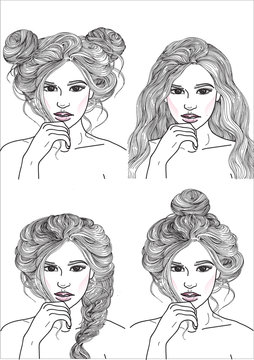 different hairstyles for each day