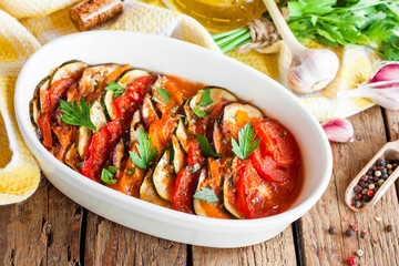 Vegetable appetizer ratatouille