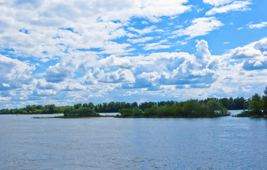 View on the river Dnieper