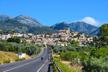Fototapeta na wymiar Beautiful village of Selva on the island of Majorca in Spain