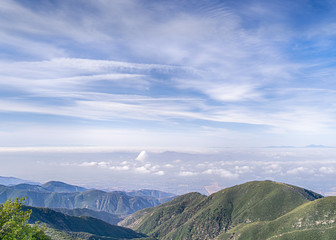 Rim of the World Scenic Byway, near Crestline, CA
