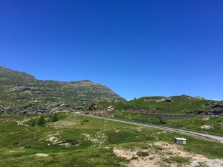Fototapeta na wymiar Il Passo del Sempione - Svizzera