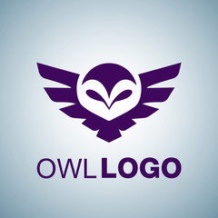 Fototapeta premium owl logo 1