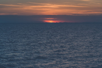 Fototapeta premium Sunset seascape