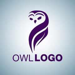 Fototapeta premium owl logo 3