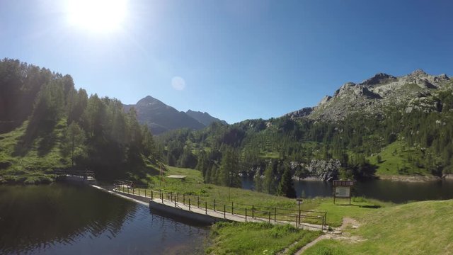 Orobie Alps - Piano Casere artifical lake - Twin lakes area