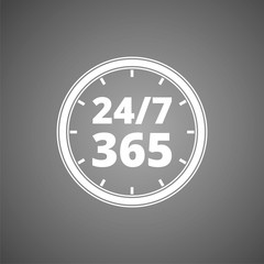 Open 24/7 - 365, 24/7 365