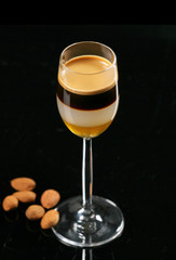 layered coffee cocktail