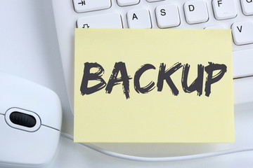 Backup Sicherung Daten sichern speichern Büro