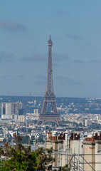 The Eiffel tower , Paris, France.