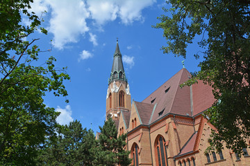 Obraz premium Pfarrkirche Floridsdorf, Wien