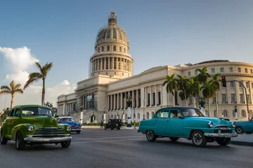 Foto op Canvas Oud Havana © Joshua Davenport