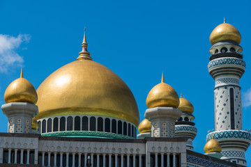 Fototapeta na wymiar Jame'Asr Hassanil Bolkiah Mosque