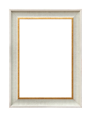 Obraz premium White classic painting canvas frame