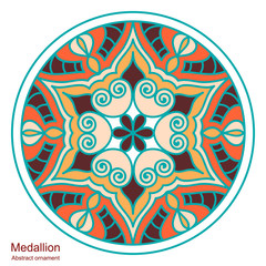 Ethnic Medallion-Mandala.