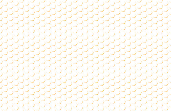 Honeycomb seamless background. Simple seamless pattern of bees' honeycomb. Illustration. Vector. Geometric print.