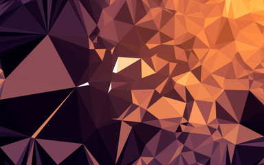 Abstract low poly background, geometry triangle