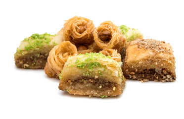 baklava with walnuts