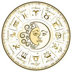 Zodiac signs, horoscope - 115478535