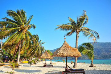 Obraz premium Paradise Beach on Tropical Islands