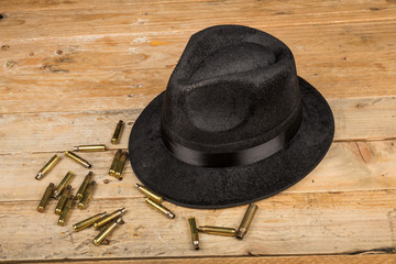 Fedora and bullets