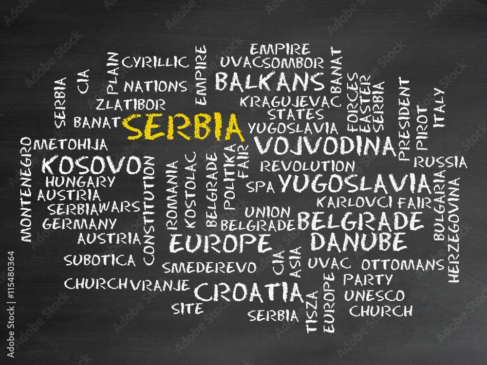 Poster Serbia