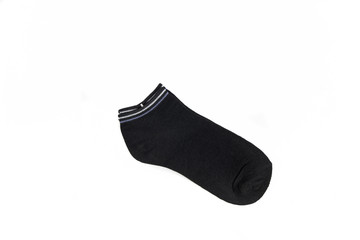 black sock.