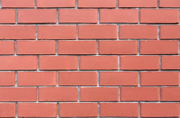 Red brick wall background