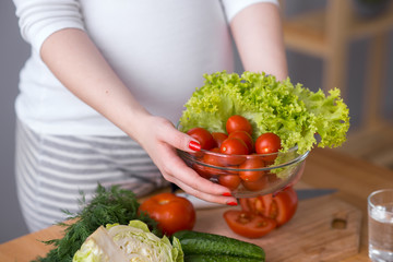 pregnancy, woman, vegetables, food, health