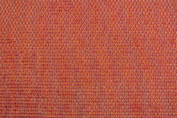 Fototapeta premium closed-up red fabric texture for background