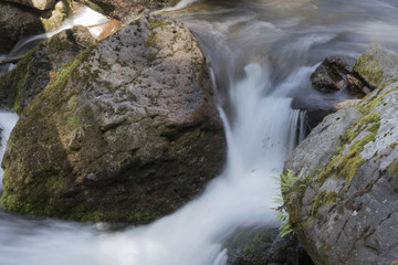 river and rocks landscape