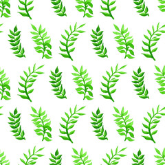 Vector seamless watercolour pattern.