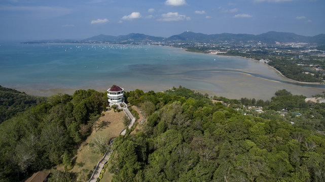 khao khad view point phuket southern of thailand