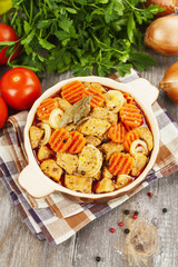 Meat stew with vegetables
