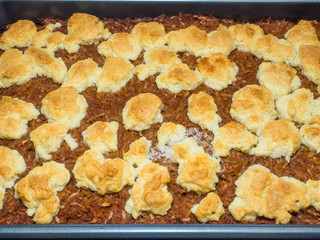 Polish apple cake