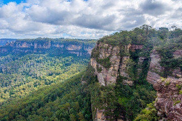 Fototapeta na wymiar Blue mountains national park, Australia