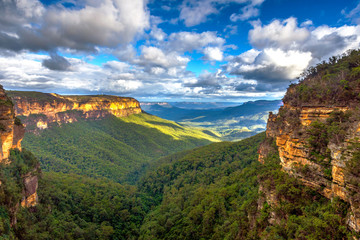Fototapeta na wymiar Blue mountains national park, Australia