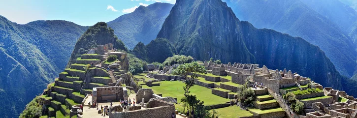 Foto auf Acrylglas Machu Picchu Machu Picchu - heilige Stadt eines Inka-Reiches