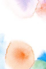 Abstract watercolor background.