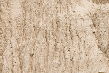 watercourse on sand