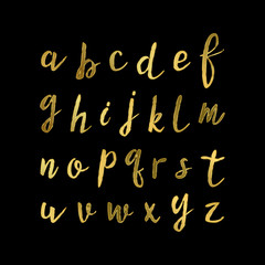 Hand drawn modern script